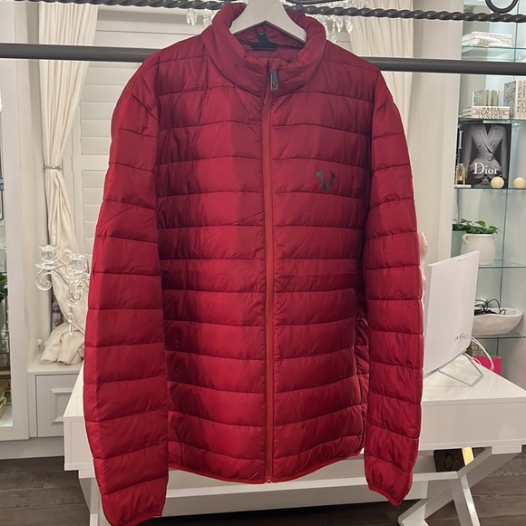 TRUE RELIGION MEN PUFFER JACKET SIZE 2XL  NWT - Picture 6 of 16